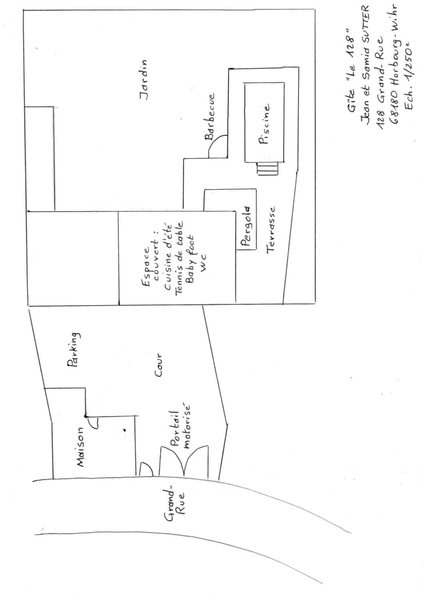赫伯格Le 128, Duplex Alsacien 10 Personnes, Piscine公寓 外观 照片